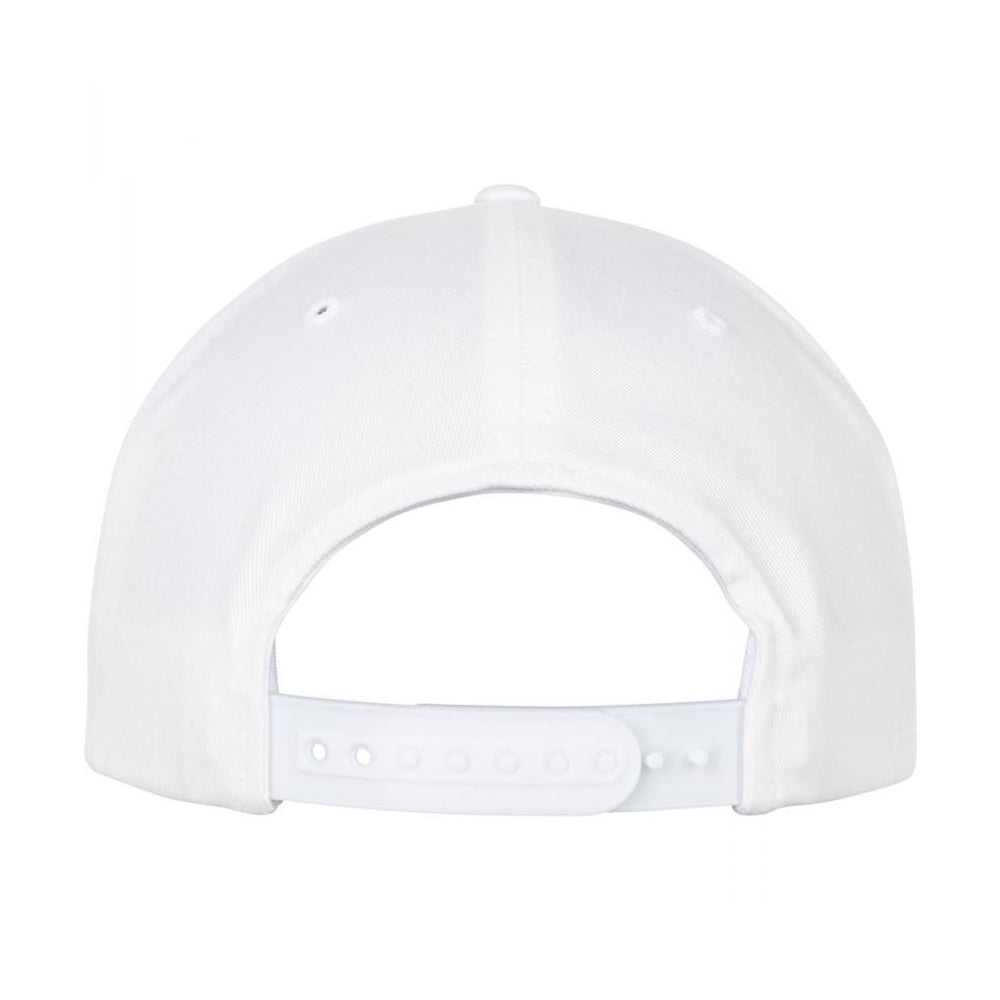 Yupoong - Organic Cotton Snapback - White - capstore.dk